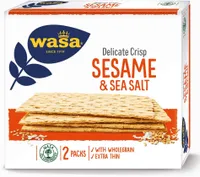 Wasa delicate crisp sesame 190g we