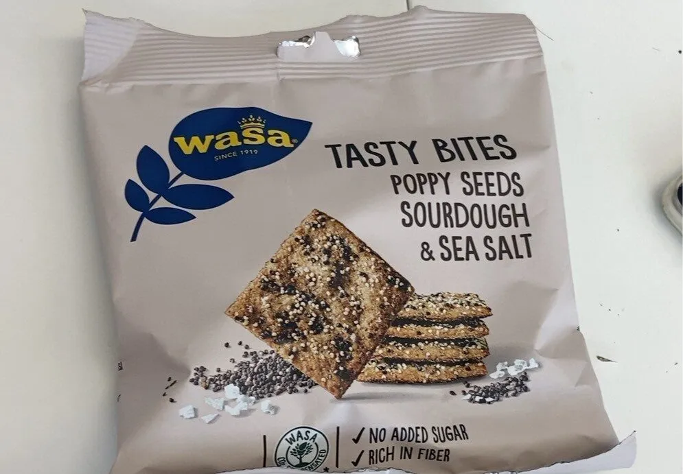 Tasty Bites Poppy Seeds Sourdough & Sea Salt