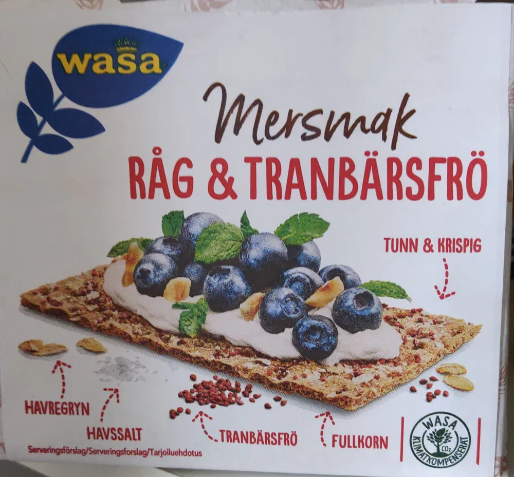 råg & tranbärsfrö