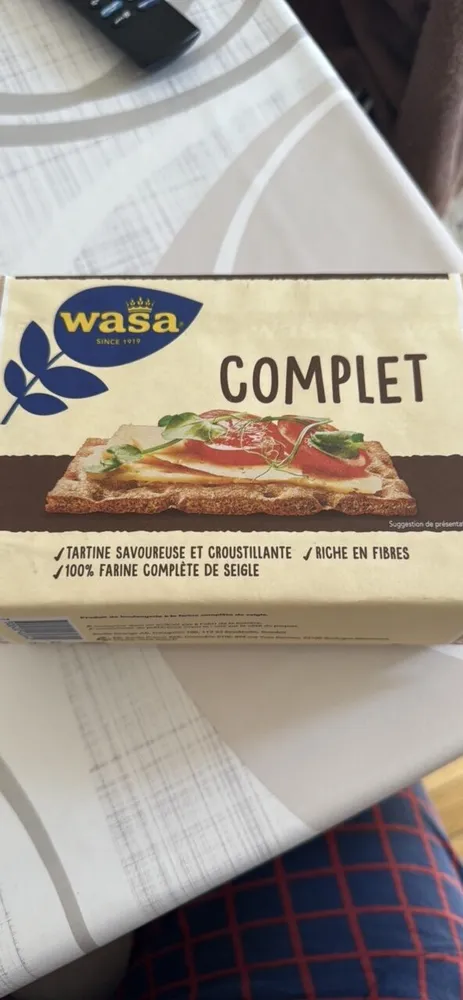 Wasa tartine croustillante complet 260g