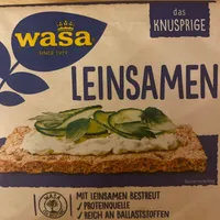 Knäckebrot Leinsamen