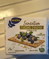 Wasa tartine croustillante sensation aux flocons d'avoine & touche de sel 265g