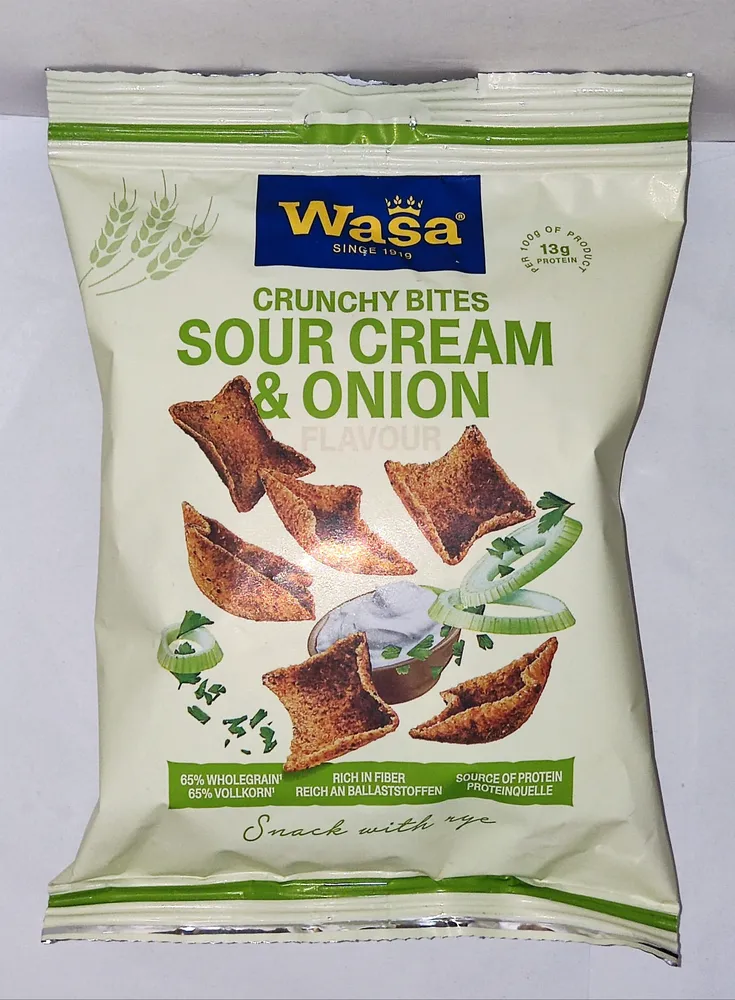 Crunchy Bites - Sour Cream & Onion Flavour