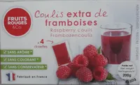 Coulis extra de framboise