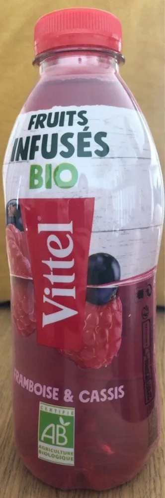 Fruits infusés bio framboise et cassis
