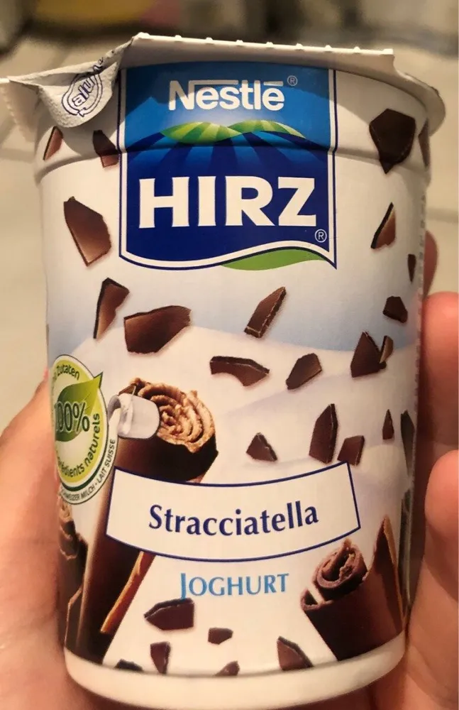 Joghurt stracciatella hirz