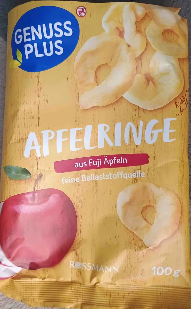 Apfelringe, aus Fuji Äpfeln