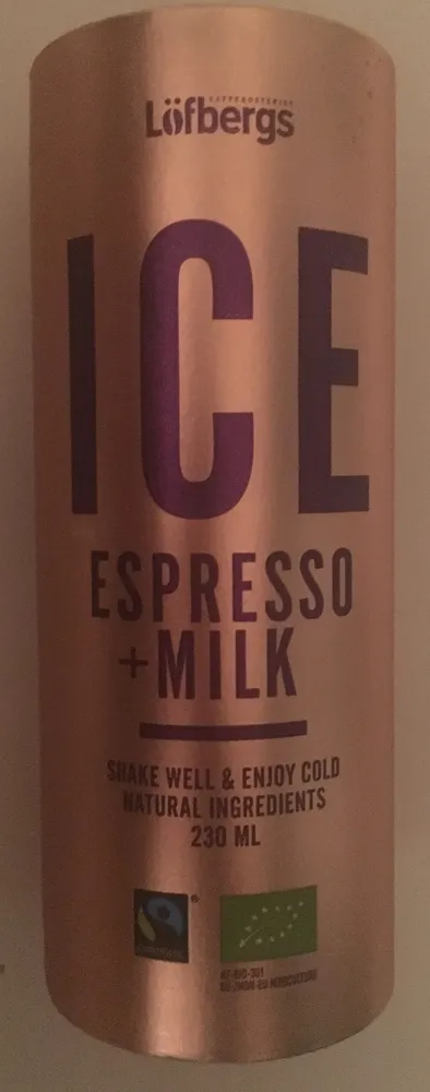 ICE espresso + milk