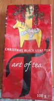Christmas black leaf tea