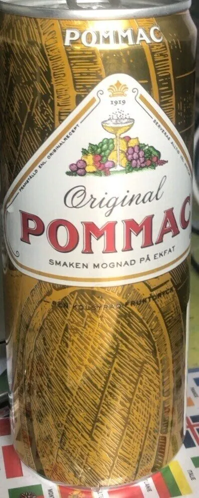 Original Pommac Kolsyrad Läskedryck