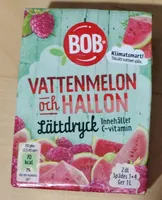 Vattenmelon och Hallon Lättdryck