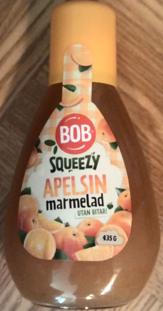 BOB Squeezy Apelsinmarmelad utan bitar