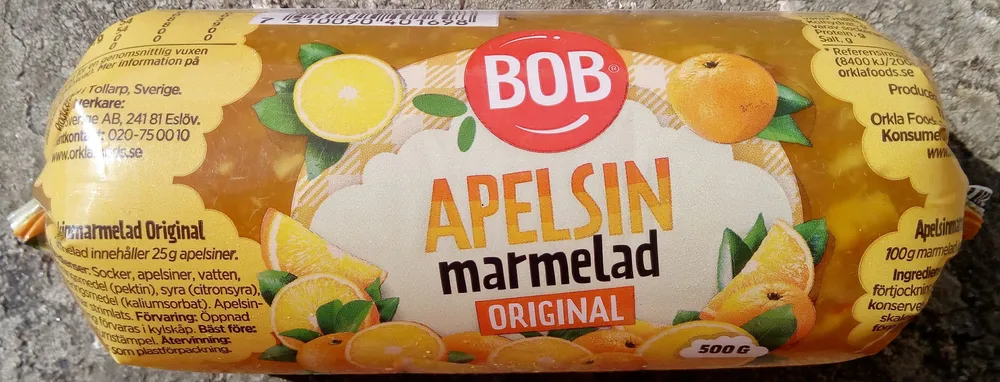 BOB Apelsinmarmelad Original