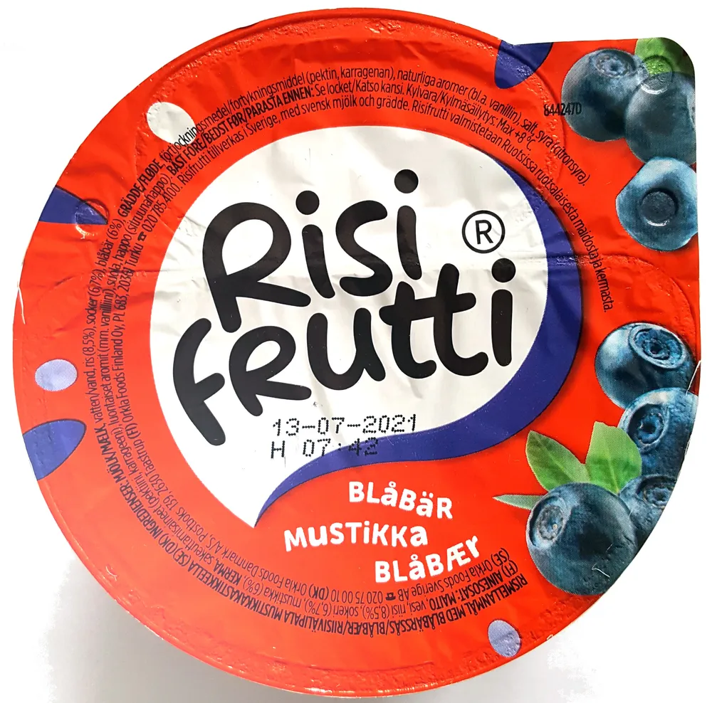 Risifrutti Blåbär