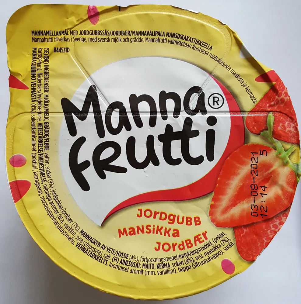 Mannafrutti mansikka