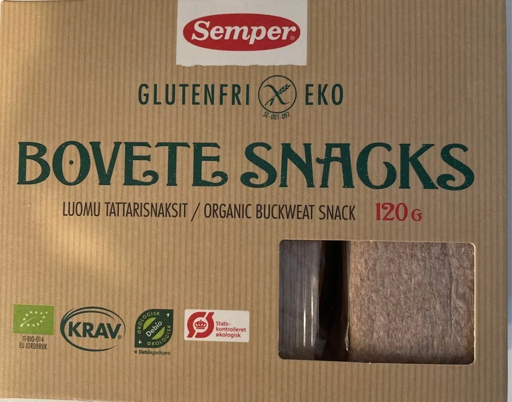 Gluten free snacks