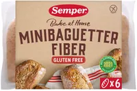 Minibaguette sans gluten