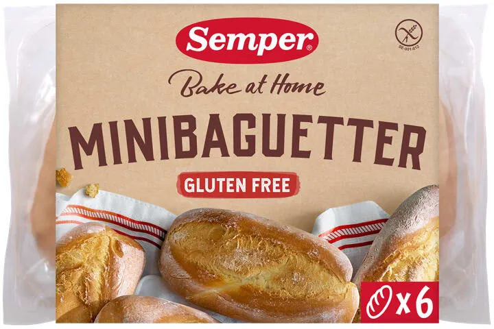 Minibaguetter Glutenfri, 300 g