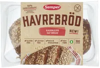 Wholegrain bread with oats