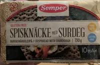 Spisknäcke med surdeg