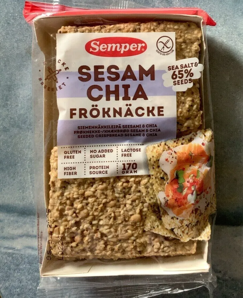 Sesam chia fröknäcke