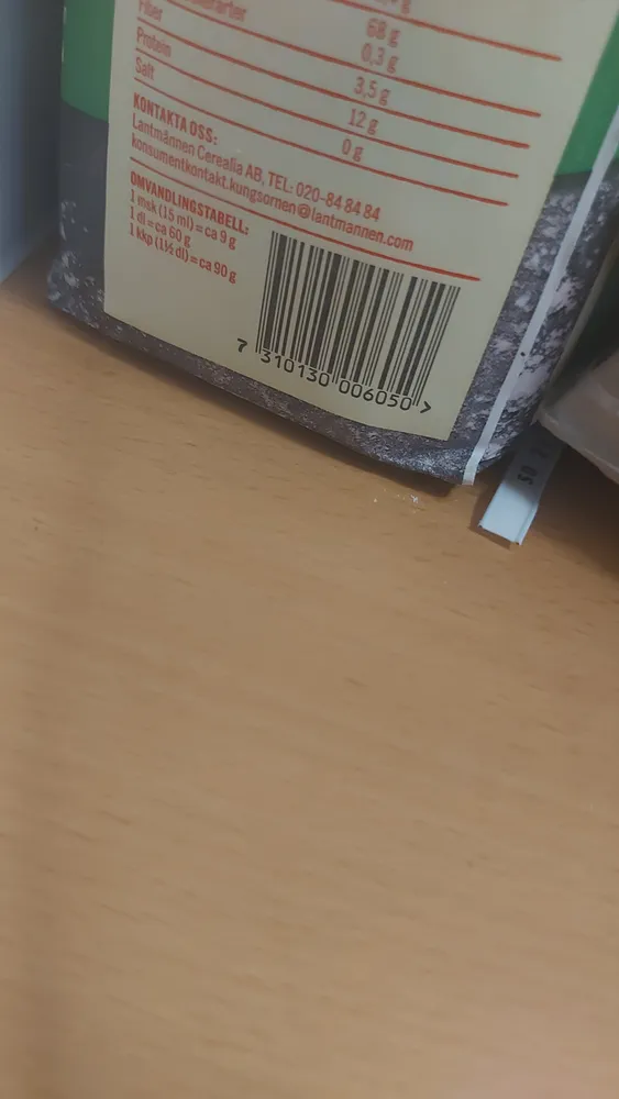 Vetemjöl special