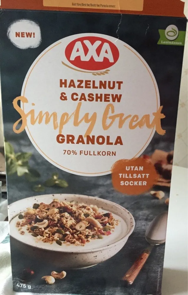 Granola hazelnut & cashew