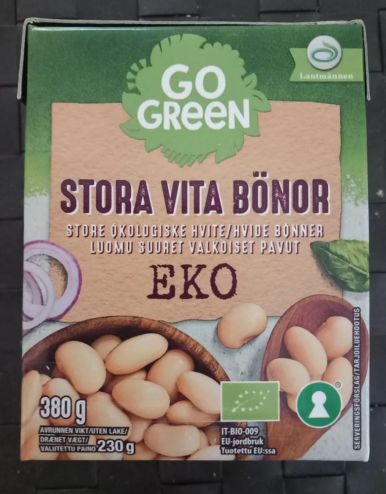 Stora vita bönor