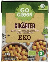 Kikerter Økologisk 380g Gogreen