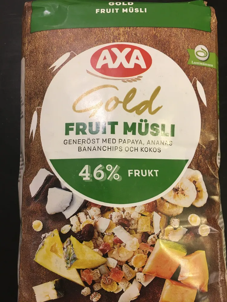 Axa Gold Fruit Müsli