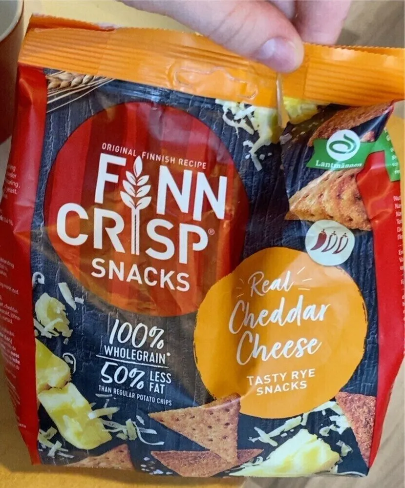 Real Cheddar Cheese Tasty Rye Snacks