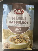 Müsli Hasselnöt med hackade rostade hasselnötter & dadlar