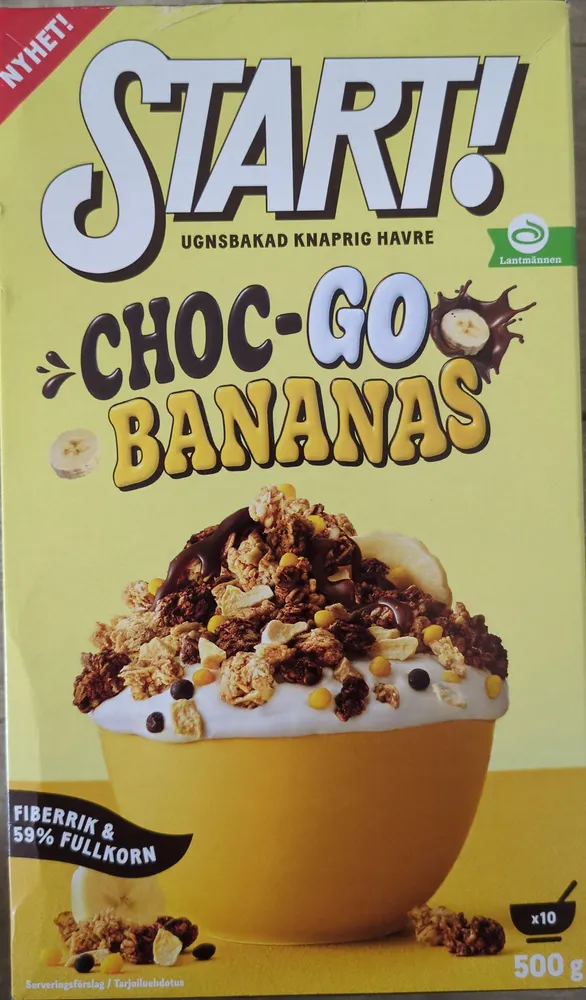 Start Choc-go Bananas