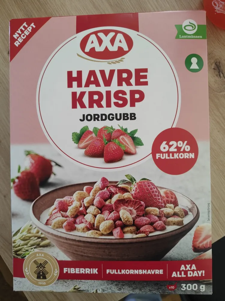 Havre Krisp Jordgubb