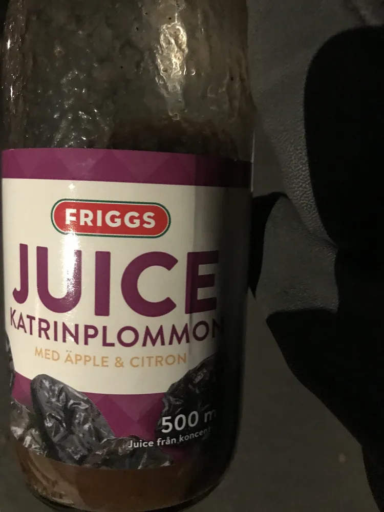 Juice Katrinplommon med äpple & citron