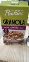 Granola hasselnötter & dadlar