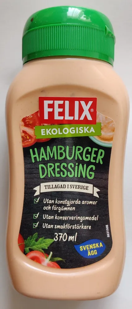 Ekologiska Hamburger Dressing