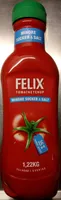 Felix Tomatketchup Mindre socker & salt