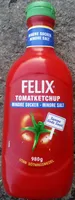 Felix Tomatketchup Mindre socker, mindre salt
