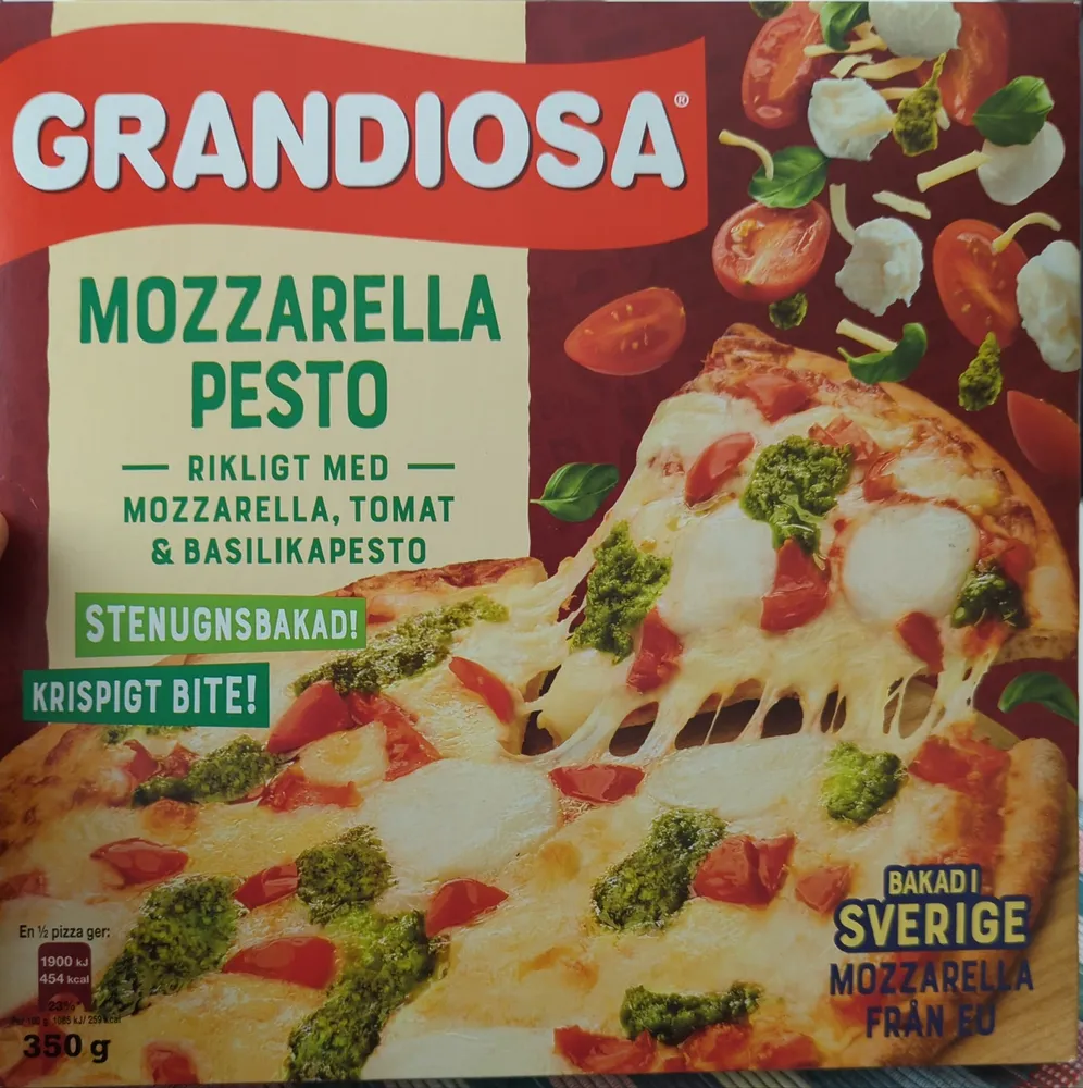 Mozzarella & Pesto xtra allt
