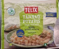 Tärnad potatis