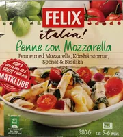 Penne con Mozzarella