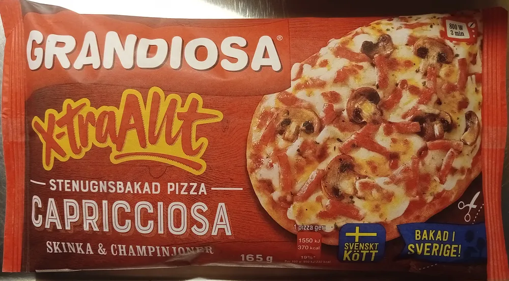 Grandiosa X-tra Allt Capricciosa