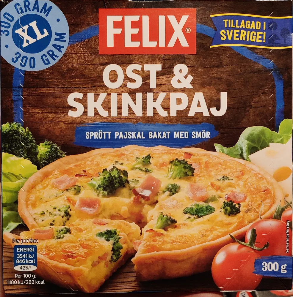 Ost & Skinkpaj