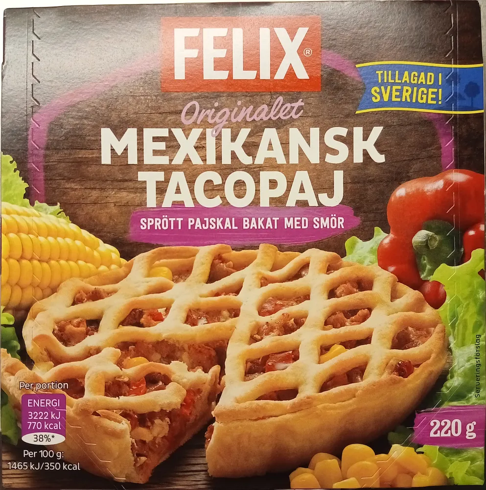 Mexikansk Tacopaj