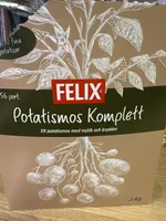 Potatismos Komplett Tillagat På Vatten