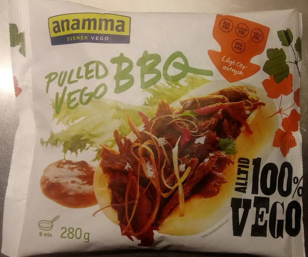 Anamma Pulled Vego BBQ