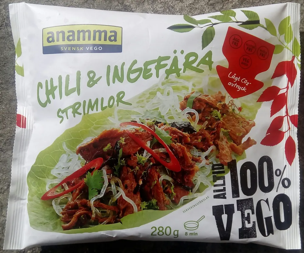 Anamma Chili- & Ingefärastrimlor
