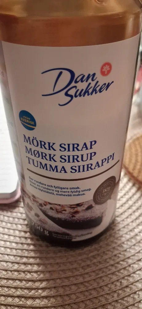 Mørk Sirup 0,5 l