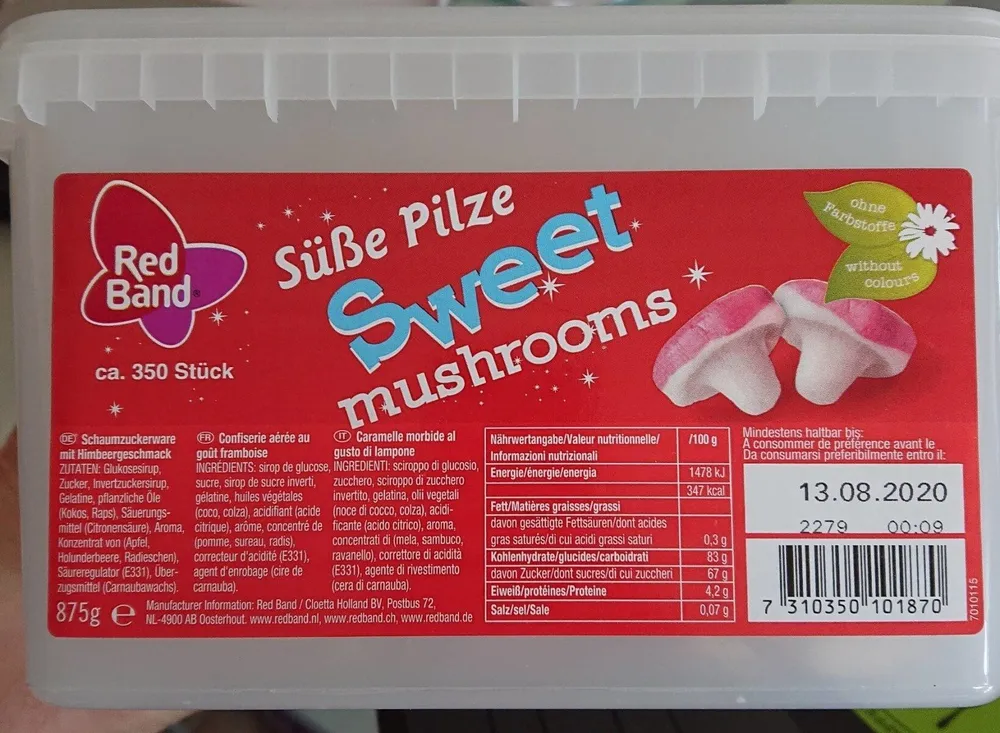 Sweet Mushrooms
